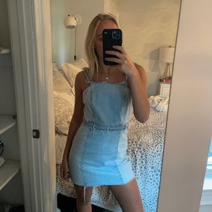 Zara Denim Mini Dress